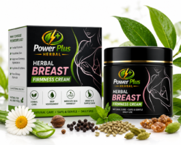 PowerPlus Herbal Breast Firmness Cream – Natural Skincare Formula