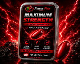 Power Plus Herbal Maximum Strength Performance Pill โ Red Pill (Booster) (Pack of 8 Tablets)