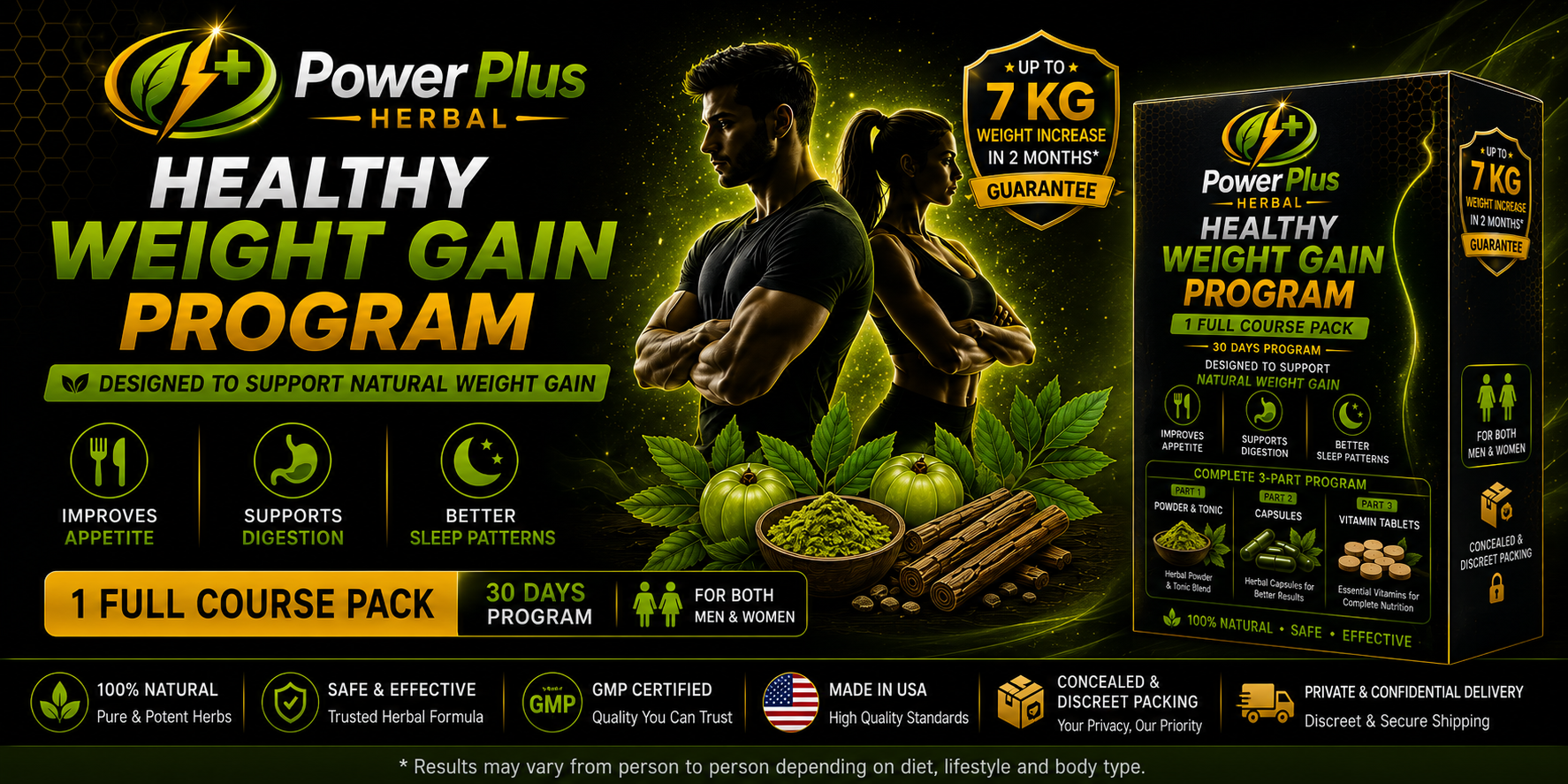 healthy weight gain program