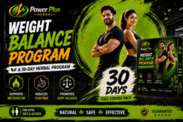 PowerPlus Herbal Weight Balance Program – 30 Day Course